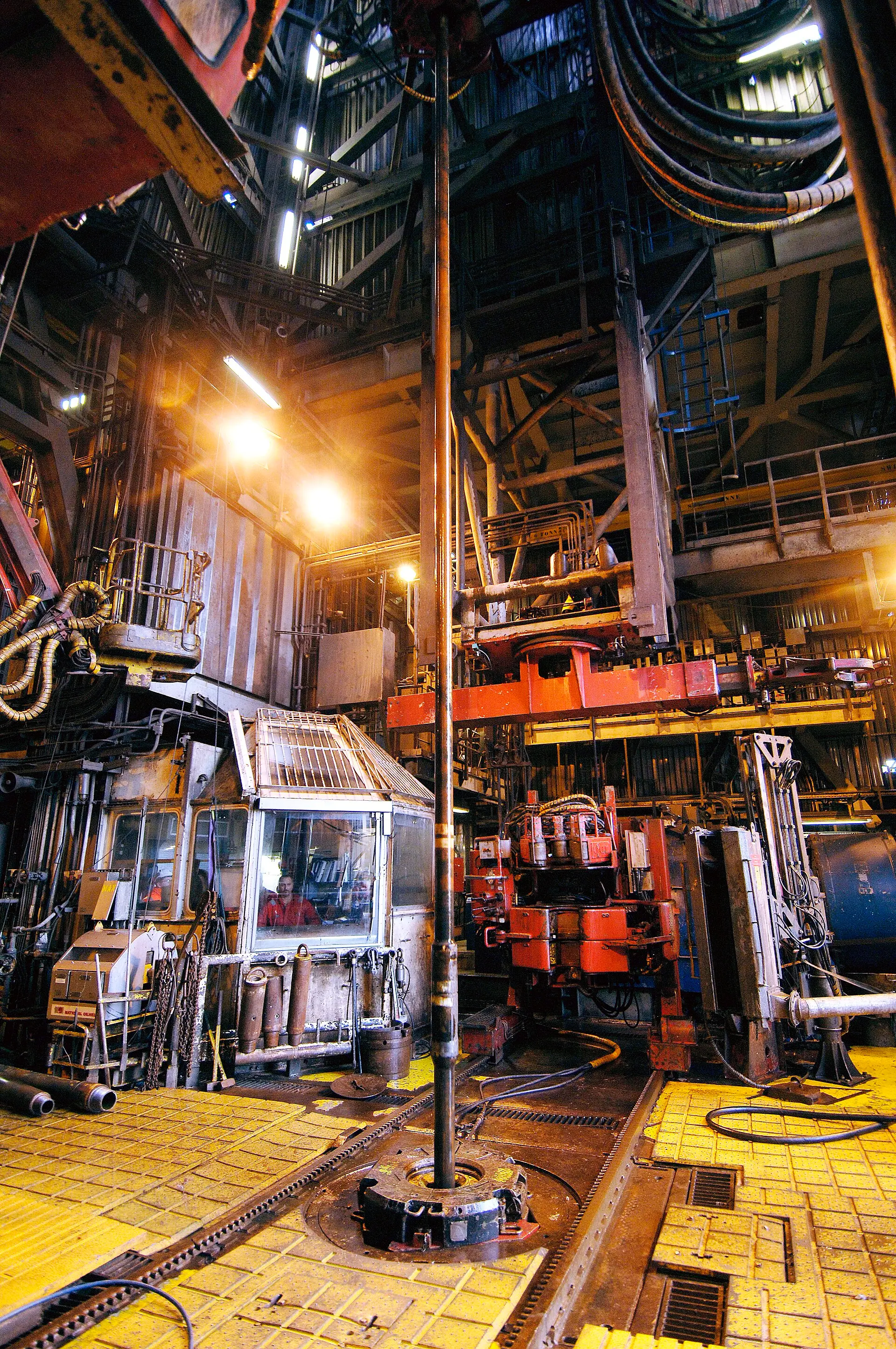 rig floor — Oseberg drill floor