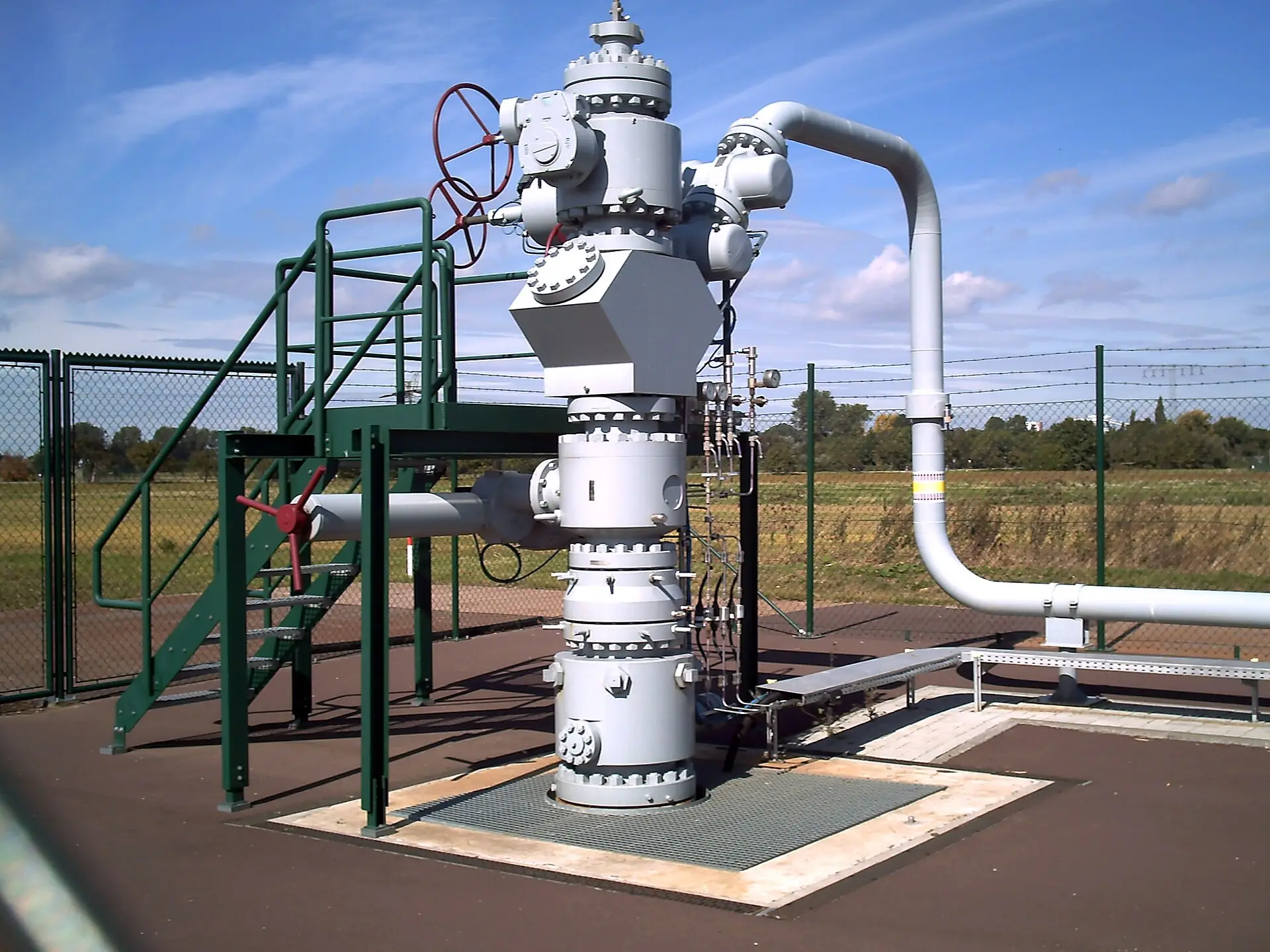 wellhead — Wellhead Bohrlochkopf
