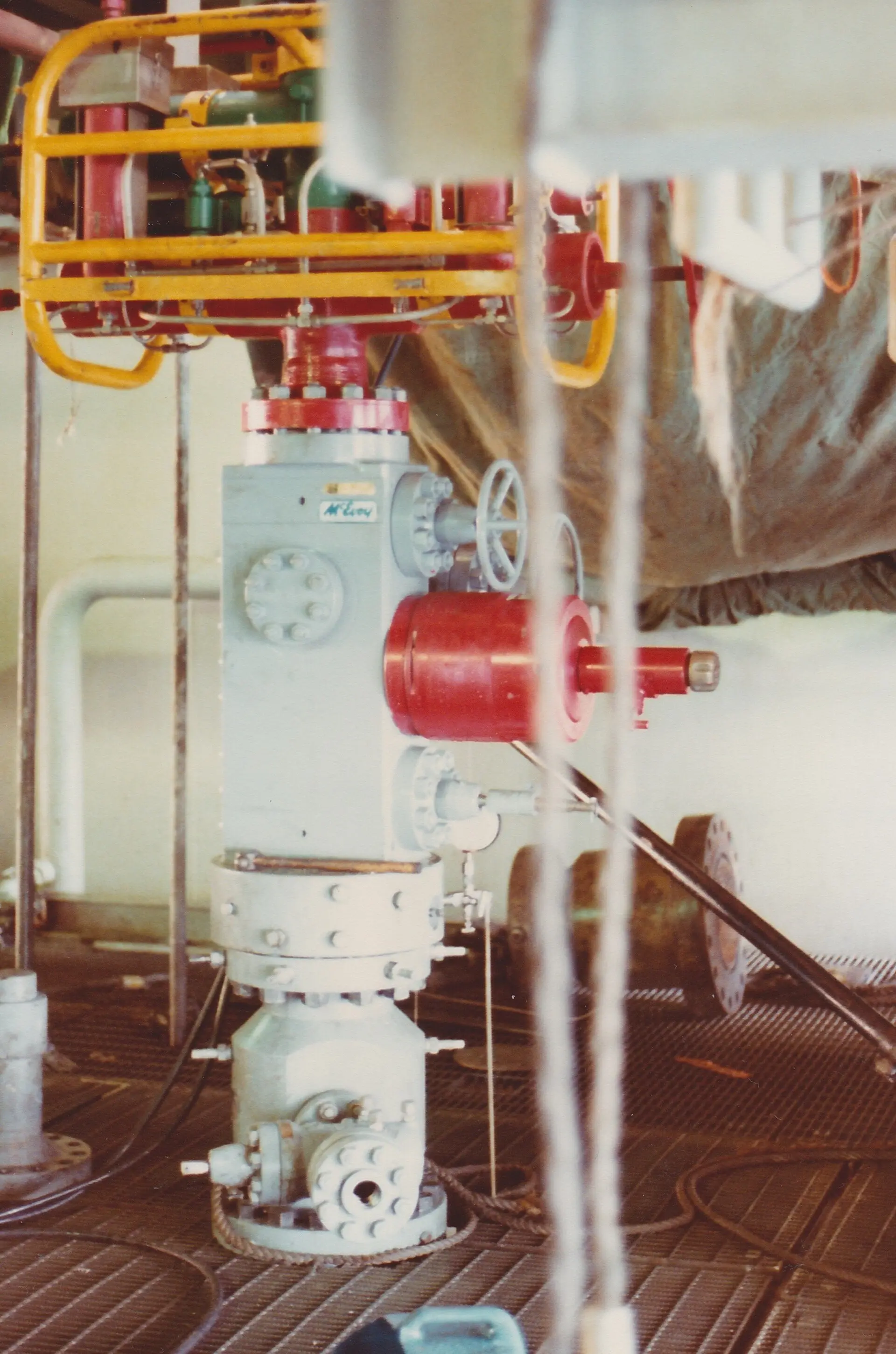 wellhead — West Kingfish Platform, Wellhead Deck 1982 (16769301865)